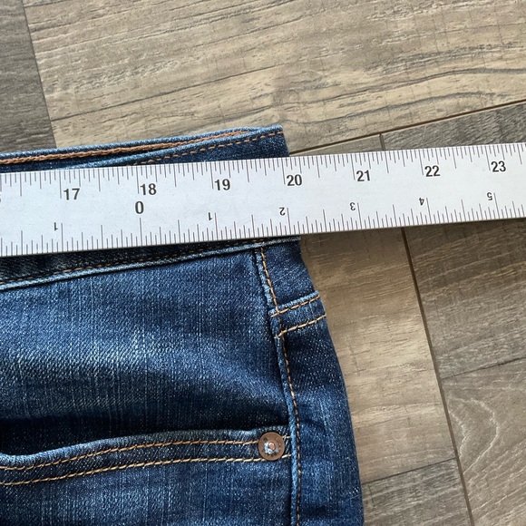 38x30 Lucky Brand 410 Athletic Fit Jeans Men's Blue Dark Wash Stretch 7MP1965T2 - Picture 8 of 14